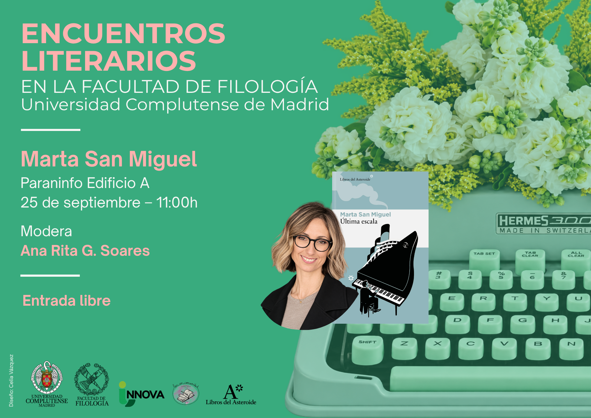 Encuentro literario con Marta San Miguel
